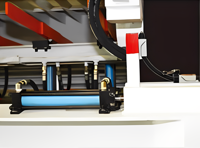 Two-side rotary hydraulic composer