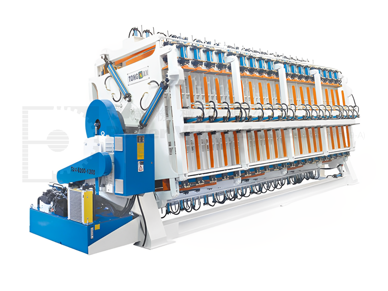 Four-side rotary hydraulic composer